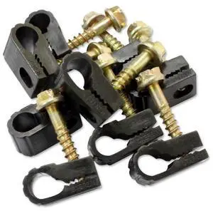 Coaxial Cable Clips - Cable Holder - Wire Clips - Siding Clips For Hanging - Cord Holder For Desk - Cable Clamps - Cord Clip - Wire Organizer Clips - Tv Mount Screws - Black - 100 Pack Coaxial Cable Clips - Cable Holder - Wire Clips - Siding Clips For Hanging - Cord Holder For Desk - Cable Clamps - Cord Clip - Wire Organizer Clips - Tv Mount Screws - Black - 100 Pack