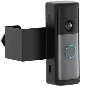 Anti-Theft Ring Doorbell Mount for 2026 Newest Ring Battery/Other Doorbell/Plus/Pro (2nd Gen), No-Drill Camera Doorbell Kits, Non-Blocking Motion Sensor, Accessories for Apartment & Rental, Black Anti-Theft Ring Doorbell Mount for 2026 Newest Ring Battery/Other Doorbell/Plus/Pro (2nd Gen), No-Drill Camera Doorbell Kits, Non-Blocking Motion Sensor, Accessories for Apartment & Rental, Black