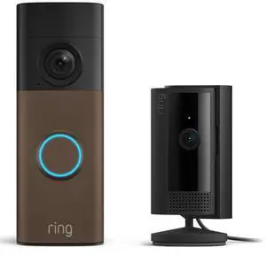 Battery Doorbell (newest model) Matte Mocha, with Indoor Cam, Black Battery Doorbell (newest model) Matte Mocha, with Indoor Cam, Black