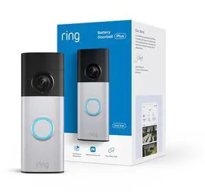 Battery Doorbell Plus (newest model), Retinal 2K with wide-angle video, up to 6x Enhanced Zoom, Night Vision, and Quick Release Battery Pack, Nickel Silver Battery Doorbell Plus (newest model), Retinal 2K with wide-angle video, up to 6x Enhanced Zoom, Night Vision, and Quick Release Battery Pack, Nickel Silver
