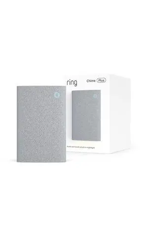 Chime Plus (newest model) Crisp, clear audio alerts for select Ring devices, built-in night-light, customizable tones, easy plug-in setup, White Chime Plus (newest model) Crisp, clear audio alerts for select Ring devices, built-in night-light, customizable tones, easy plug-in setup, White