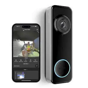 Battery Video Doorbell Wireless Camera, 1536x1536 HD+ with Color Night Vision, 2-Way Audio, 1:1 Head-to-Toe View, Person/Vehicle/Package Monitor, Wire-Free/Wired Option, 1 Minute Easy Setup Battery Video Doorbell Wireless Camera, 1536x1536 HD+ with Color Night Vision, 2-Way Audio, 1:1 Head-to-Toe View, Person/Vehicle/Package Monitor, Wire-Free/Wired Option, 1 Minute Easy Setup