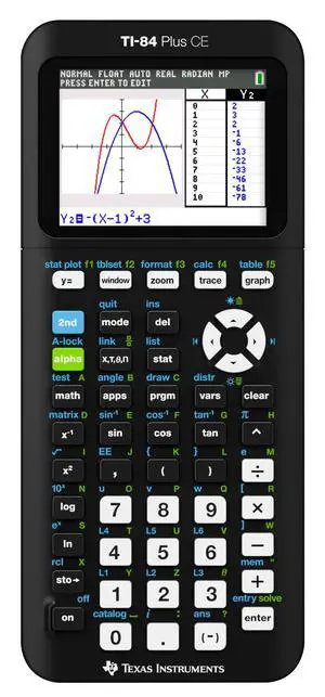 Plus CE Color Graphing Calculator, Black Plus CE Color Graphing Calculator, Black