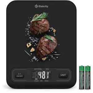 Food Kitchen Scale, Digital Mechanical Weighing Scale,Grams and Ounces for Weight Loss, Baking, Cooking, Keto and Meal Prep,Packages, Liquids, Jewelry, LCD Display, Medium, Black Food Kitchen Scale, Digital Mechanical Weighing Scale,Grams and Ounces for Weight Loss, Baking, Cooking, Keto and Meal Prep,Packages, Liquids, Jewelry, LCD Display, Medium, Black