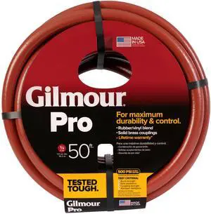 Commercial 3/4" x 50' Heavy Duty Water Hose, Durable and Kink Resistant 50 ft Garden Hose Commercial 3/4" x 50' Heavy Duty Water Hose, Durable and Kink Resistant 50 ft Garden Hose
