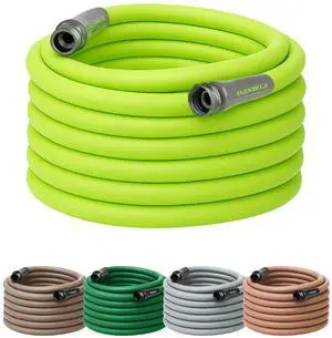 Garden Hose 5/8 in. x 75 ft., Lightweight All-Weather Water Hose, Durable and Flexible, Leak-Free Connections Garden Hose 5/8 in. x 75 ft., Lightweight All-Weather Water Hose, Durable and Flexible, Leak-Free Connections