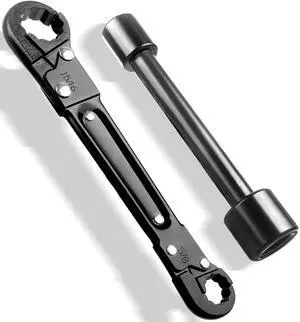 Plumbing Tools, Angle Stop Wrench Kit, Plumbing Wrench. New Compression Angle Stop and Removing the Compression Ring Professional Plumbing Toolset For Easy Angle Stop And Supply Nut Installation Plumbing Tools, Angle Stop Wrench Kit, Plumbing Wrench. New Compression Angle Stop and Removing the Compression Ring Professional Plumbing Toolset For Easy Angle Stop And Supply Nut Installation