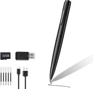 1080P Mini Camera Pen 32GB Security Cam Nanny Camera with Loop Recording for Indoor and Home, No WiFi 1080P Mini Camera Pen 32GB Security Cam Nanny Camera with Loop Recording for Indoor and Home, No WiFi