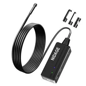 Wireless Endoscope Camera with Light HD Waterproof WiFi Borescope Flexible 5.5MM Automotive Snake Inspection Camera Compatible Android and iOS Smartphones, iPhone, iPad, 4.92FT Wireless Endoscope Camera with Light HD Waterproof WiFi Borescope Flexible 5.5MM Automotive Snake Inspection Camera Compatible Android and iOS Smartphones, iPhone, iPad, 4.92FT