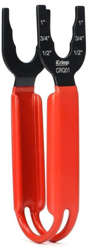 Disconnect Tong Sized 1/2 inch, 3/4 inch, 1 inch, Removal Tool for Demount Brass Push Fit, Push-to-Connect Fittings Disconnect Tong Sized 1/2 inch, 3/4 inch, 1 inch, Removal Tool for Demount Brass Push Fit, Push-to-Connect Fittings