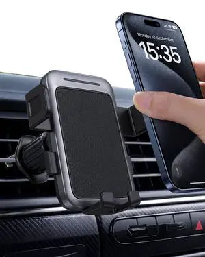 Car Vent Phone Mount, Air Vent Car Cell Phone Holder, 360° Rotating Anti-Slip Stand Compatible with Thick Case & All 4-7.2" Smartphones Car Vent Phone Mount, Air Vent Car Cell Phone Holder, 360° Rotating Anti-Slip Stand Compatible with Thick Case & All 4-7.2" Smartphones