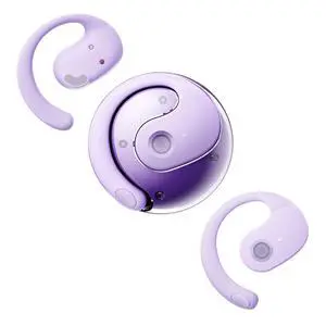 Over The Ear Earbuds Open Ear Buds Headphones Over Ear Air Bone Conduction Earbuds Earphones Bone Conducting Air Bone Conduction Headphones Bluetooth Over-Ear Purple Over The Ear Earbuds Open Ear Buds Headphones Over Ear Air Bone Conduction Earbuds Earphones Bone Conducting Air Bone Conduction Headphones Bluetooth Over-Ear Purple