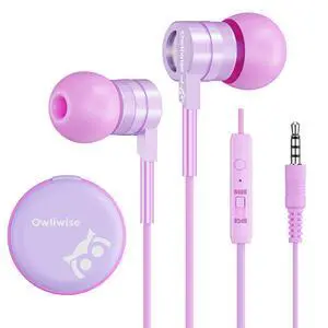 Kids Wired Earbuds with Case with mic, 85/94dB Volume Limited Kids Wired Earbuds with Case with mic, 85/94dB Volume Limited