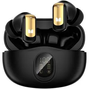 Wireless Earbuds, Bluetooth 6.0 Stereo Headphones with Powerful Bass, Built-in Smart Noise Cancelling Mic for Clear Calls, Comfortable Fit, 32H Playtime, IPX5 Waterproof, Black Wireless Earbuds, Bluetooth 6.0 Stereo Headphones with Powerful Bass, Built-in Smart Noise Cancelling Mic for Clear Calls, Comfortable Fit, 32H Playtime, IPX5 Waterproof, Black