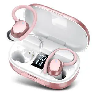 Ear buds Wireless Bluetooth Earbuds Sport 2026 NEW Bluetooth 5.3 Headphones with LED Display 128H Playtime Powerful Bass Over Ear Earphones with Earhooks IP7 Waterproof for Gym/Running/Workout Ear buds Wireless Bluetooth Earbuds Sport 2026 NEW Bluetooth 5.3 Headphones with LED Display 128H Playtime Powerful Bass Over Ear Earphones with Earhooks IP7 Waterproof for Gym/Running/Workout