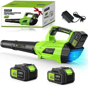 36000 RPM Leaf Blower Cordless 21V with 2 × 4.0Ah Batteries, Charger and Weight-Reducing Strap, 320MPH Cordless Leaf Blower for Snow, Car, Yard, Lawn, Garage Cleaning, Bright Green 36000 RPM Leaf Blower Cordless 21V with 2 × 4.0Ah Batteries, Charger and Weight-Reducing Strap, 320MPH Cordless Leaf Blower for Snow, Car, Yard, Lawn, Garage Cleaning, Bright Green