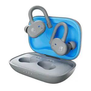 Push Active True Wireless in-Ear Bluetooth Earbud, Use with iPhone and Android with Charging Case and Mic, Great for Gym, Sports, and Gaming, IP55 Water, Dust Resistant - Grey/Blue Push Active True Wireless in-Ear Bluetooth Earbud, Use with iPhone and Android with Charging Case and Mic, Great for Gym, Sports, and Gaming, IP55 Water, Dust Resistant - Grey/Blue