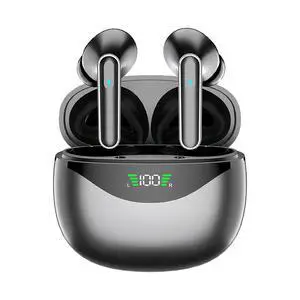 Wireless Earbuds, Bluetooth 5.4, Hi-Fi Stereo Sound, Long Battery Life, Hands-Free Calling, Dual LED Display, USB-C Fast Charging, Compatible with Android/iOS. (Black) Wireless Earbuds, Bluetooth 5.4, Hi-Fi Stereo Sound, Long Battery Life, Hands-Free Calling, Dual LED Display, USB-C Fast Charging, Compatible with Android/iOS. (Black)