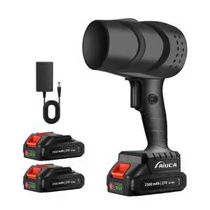 Cordless Leaf Blower with 2×21V 2500mAh Batteries, High-Speed Handheld Blower with Adjustable Speed, 250000 RPM & 130MPH Turbo Airflow, Lightweight & Portable for Patio, Lawn, Car, Camping Cordless Leaf Blower with 2×21V 2500mAh Batteries, High-Speed Handheld Blower with Adjustable Speed, 250000 RPM & 130MPH Turbo Airflow, Lightweight & Portable for Patio, Lawn, Car, Camping