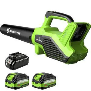 750CFM Leaf Blower Cordless with Battery and Charger for Lawn Care-Green 750CFM Leaf Blower Cordless with Battery and Charger for Lawn Care-Green