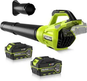 Leaf Blower Cordless, 500CFM/ 125MPH Lightweight Cordless Blower with 2X 4.0 Batteries and Fast Charger, Variable Speed Battery Leaf Blowers for Lawn Care, Leaves, Grass, Patio, Yard Leaf Blower Cordless, 500CFM/ 125MPH Lightweight Cordless Blower with 2X 4.0 Batteries and Fast Charger, Variable Speed Battery Leaf Blowers for Lawn Care, Leaves, Grass, Patio, Yard