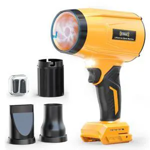 Cordless Leaf Blower Compatible with Dewalt 20V (Tool Only), 800,000RPM Brushless Motor, Adjustable Speed, Lightweight Portable Electric Blower for Car, Patio, Garden (Without Battery) Cordless Leaf Blower Compatible with Dewalt 20V (Tool Only), 800,000RPM Brushless Motor, Adjustable Speed, Lightweight Portable Electric Blower for Car, Patio, Garden (Without Battery)