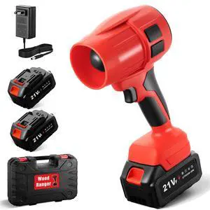 Power Leaf Blower,21V Cordless Leaf Blower, 2X 4.0Ah Batteries Handheld Electric Blower Ideal for Yard Cleaning, Lawn Maintenance, and Blowing Away Leaves and Dust Power Leaf Blower,21V Cordless Leaf Blower, 2X 4.0Ah Batteries Handheld Electric Blower Ideal for Yard Cleaning, Lawn Maintenance, and Blowing Away Leaves and Dust