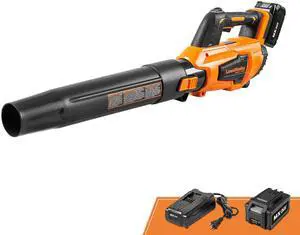 Leaf Blower Cordless, LawnMaster Leaf Blower 24V Max with 4.0Ah Battery and a Charger-CLBL2417A Leaf Blower Cordless, LawnMaster Leaf Blower 24V Max with 4.0Ah Battery and a Charger-CLBL2417A
