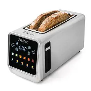 Long Slot Toaster for Sourdough & Artisan Bread with Smart Touchscreen Long Slot Toaster for Sourdough & Artisan Bread with Smart Touchscreen