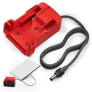 Starlink Mini Mil.Waukee 18V Battery Adapter | Starlink Mini DC Power Cable Adapter Accessories for Mil.Waukee Battery Charger 3.2FT 18AWG Cord Plug and Play 1M Starlink Mini Mil.Waukee 18V Battery Adapter | Starlink Mini DC Power Cable Adapter Accessories for Mil.Waukee Battery Charger 3.2FT 18AWG Cord Plug and Play 1M