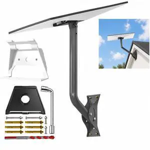 Starlink Mount Kit for Standard 4/4X/Gen 3, Dish & Router Mounts | Adjustable Wall/Roof/Pole Mount with Aluminum Adapter for Outdoor Starlink Gen 4 Setup, Rustproof & Weatherproof Starlink Mount Kit for Standard 4/4X/Gen 3, Dish & Router Mounts | Adjustable Wall/Roof/Pole Mount with Aluminum Adapter for Outdoor Starlink Gen 4 Setup, Rustproof & Weatherproof