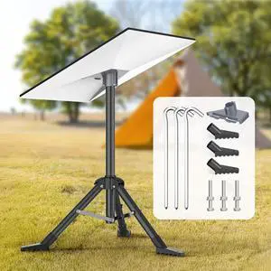 Starlink Tripod Stand for Starlink Standard 4/ Standard 4X/ Gen3/ V4 | with Pipe Adapter Outdoor Portable Starlink Mounting Kit for Camping and RV Travel Starlink Tripod Stand for Starlink Standard 4/ Standard 4X/ Gen3/ V4 | with Pipe Adapter Outdoor Portable Starlink Mounting Kit for Camping and RV Travel