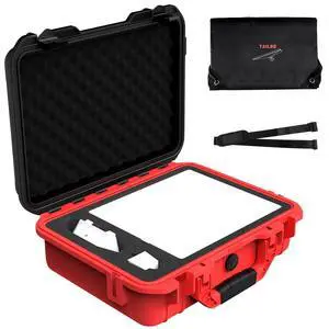 for Starlink Mini Case, Starlink Mini Accessories Kit Gen 4 Waterproof Black & Red Design Hard Case,Waterproof Pouch Bag & Shoulder Strap,Ideal for Travel, RV, Camping,Backpack Carrying Storage Mount for Starlink Mini Case, Starlink Mini Accessories Kit Gen 4 Waterproof Black & Red Design Hard Case,Waterproof Pouch Bag & Shoulder Strap,Ideal for Travel, RV, Camping,Backpack Carrying Storage Mount