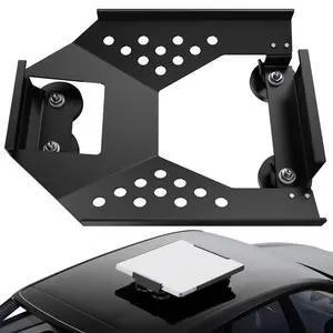 for Starlink Mini Mount, Magnetic Starlink Mini Car Mount Base Suction Cup Accessories Truck RV Flat Rack Roof Sunroof Kit Boat V4for Camping, High-Speed & Extreme Conditions (Black) for Starlink Mini Mount, Magnetic Starlink Mini Car Mount Base Suction Cup Accessories Truck RV Flat Rack Roof Sunroof Kit Boat V4for Camping, High-Speed & Extreme Conditions (Black)