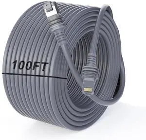 100FT Starlink Gen 3 Cable for Starlink Standard 4/4X/V3/V4/V5 | 30.5M Replacement Extension Ethernet Cord for Satellite Internet Kit, Waterproof Outdoor,24AWG(Gray) 100FT Starlink Gen 3 Cable for Starlink Standard 4/4X/V3/V4/V5 | 30.5M Replacement Extension Ethernet Cord for Satellite Internet Kit, Waterproof Outdoor,24AWG(Gray)