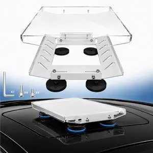 Starlink Mini Magnetic Roof Mount, 265lbs Heavy Duty Magnet Quick-Release, Alloy Steel Bracket with Scratch-Resistant Silicone Pads, Weatherproof UV Hail Resistant, for Car RV SUV Truck Boat - Silver Starlink Mini Magnetic Roof Mount, 265lbs Heavy Duty Magnet Quick-Release, Alloy Steel Bracket with Scratch-Resistant Silicone Pads, Weatherproof UV Hail Resistant, for Car RV SUV Truck Boat - Silver
