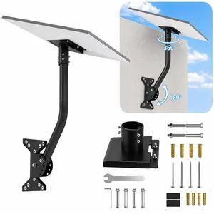 Adjustable Starlink Wall Roof Mount for Gen 3/4 Standard 4/4X | 360° top rotation, 180° base, long arm clearance, 100 kg support, hardware included; not for Mini/Gen 1/Gen 2 Adjustable Starlink Wall Roof Mount for Gen 3/4 Standard 4/4X | 360° top rotation, 180° base, long arm clearance, 100 kg support, hardware included; not for Mini/Gen 1/Gen 2