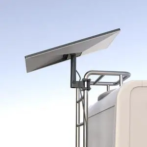 Starlink RV Ladder Mount,Clamp Mount for Starlink Gen 3/Mini/Standard 4/4X with Installation Range 0.8-1.97 Pole Starlink V3 Mounting,Suitable RV/Ladder/Pole/Rack/Roof Outdoor Portable Bracket Starlink RV Ladder Mount,Clamp Mount for Starlink Gen 3/Mini/Standard 4/4X with Installation Range 0.8-1.97 Pole Starlink V3 Mounting,Suitable RV/Ladder/Pole/Rack/Roof Outdoor Portable Bracket