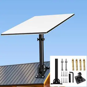 Starlink Gen 3 Heavy Duty Pivot Roof Mount, Adjustable 160 Degree Tilt for Better Signal, Compatible with Starlink Gen 3 / Standard 4 / Standard 4X Dish Starlink Gen 3 Heavy Duty Pivot Roof Mount, Adjustable 160 Degree Tilt for Better Signal, Compatible with Starlink Gen 3 / Standard 4 / Standard 4X Dish