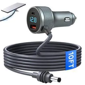 Starlink Mini Car Adapter, 10FT 18AWG Starlink Mini DC Power Cable | 12-24V Cigarette Lighter Adapter, Digital Display, Durable USB-C 45W & USB-A 18W, for Car, RV, Boat Starlink Mini Car Adapter, 10FT 18AWG Starlink Mini DC Power Cable | 12-24V Cigarette Lighter Adapter, Digital Display, Durable USB-C 45W & USB-A 18W, for Car, RV, Boat