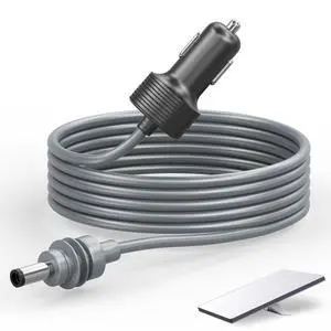 Starlink Mini Cable 3M/10FT, 12V Car Adapter Power Cable | 18AWG Waterproof Cigarette Lighter to DC Power Cord, 12V-24V Car Charger, Starlink Mini Accessories, Waterproof Starlink Mini Cable 3M/10FT, 12V Car Adapter Power Cable | 18AWG Waterproof Cigarette Lighter to DC Power Cord, 12V-24V Car Charger, Starlink Mini Accessories, Waterproof