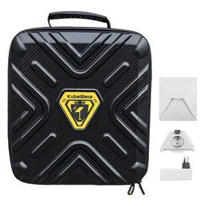 Starlink Mini Carry Case - Protective Waterproof Storage Bag Pouch for SpaceX Starlink Mini Dish, Travel-Friendly Design with Handle, Perfect for RV, Van, Camping & Outdoor Use (Black PU) Starlink Mini Carry Case - Protective Waterproof Storage Bag Pouch for SpaceX Starlink Mini Dish, Travel-Friendly Design with Handle, Perfect for RV, Van, Camping & Outdoor Use (Black PU)