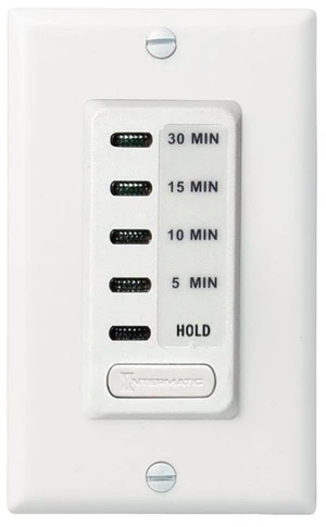EI200W Electronic Auto-Off Timer, 5/10/15/30 Min, White | Silent Countdown Auto-Off for Fans and Lights, Easy Single-Pole In-Wall Installation, Requires Neutral Connection EI200W Electronic Auto-Off Timer, 5/10/15/30 Min, White | Silent Countdown Auto-Off for Fans and Lights, Easy Single-Pole In-Wall Installation, Requires Neutral Connection