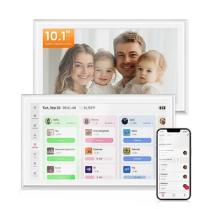 10.1" Digital Calendar, No Subscription, Compact Family Planner | Compact HD Touchscreen Calendar with Chore Tracking, Meal Planning, Family Sync and Digital Photo Frame for Small Spaces 10.1" Digital Calendar, No Subscription, Compact Family Planner | Compact HD Touchscreen Calendar with Chore Tracking, Meal Planning, Family Sync and Digital Photo Frame for Small Spaces
