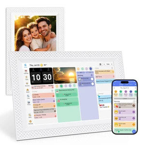 10.1" Digital Calendar Touchscreen, Family Wall Planner & Picture Frame | No Subscription, Syncs with Google Calendar, Smart Calendar with Chore Chart, Task & Reward, To-dos, Wall & Desktop Use 10.1" Digital Calendar Touchscreen, Family Wall Planner & Picture Frame | No Subscription, Syncs with Google Calendar, Smart Calendar with Chore Chart, Task & Reward, To-dos, Wall & Desktop Use