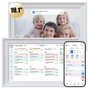 10.1 Inch Digital Calendar with IPS Touch Screen - Smart Electronic Calendar & Planner, Sync & Custom Alerts, Ideal Home Office 10.1 Inch Digital Calendar with IPS Touch Screen - Smart Electronic Calendar & Planner, Sync & Custom Alerts, Ideal Home Office
