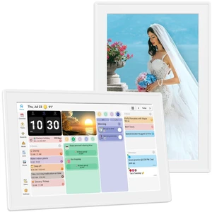 10.1 Inch Digital Calendar with Touch Screen, Wall Mountable, Multi-Platform Calendar Sync to Smart Electronic Chore Planner, Gifts for Mom. 10.1 Inch Digital Calendar with Touch Screen, Wall Mountable, Multi-Platform Calendar Sync to Smart Electronic Chore Planner, Gifts for Mom.