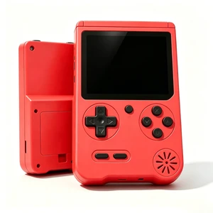 Retro Handheld Game Console - Mini Portable Video Games Player (Red) | 3.0 Inches HD Screen, Rechargeable Battery, Built-in 300 Classic Games, Portable for Home & Travel Retro Handheld Game Console - Mini Portable Video Games Player (Red) | 3.0 Inches HD Screen, Rechargeable Battery, Built-in 300 Classic Games, Portable for Home & Travel