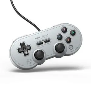 8Bitdo Sn30 Pro USB Wired Gamepad for Switch, Windows & Raspberry Pi(Gray Edition) 8Bitdo Sn30 Pro USB Wired Gamepad for Switch, Windows & Raspberry Pi(Gray Edition)
