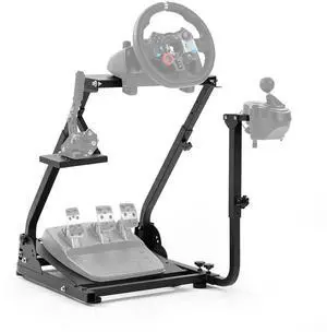 Marada Racing Steering Wheel Stand Adjustable Driving Simulator Cockpit Fit for Thrustmaster T300RS T500RS, for Logitech G929 923 Wheel & Pedals & Handbrake Purchase Separately Marada Racing Steering Wheel Stand Adjustable Driving Simulator Cockpit Fit for Thrustmaster T300RS T500RS, for Logitech G929 923 Wheel & Pedals & Handbrake Purchase Separately